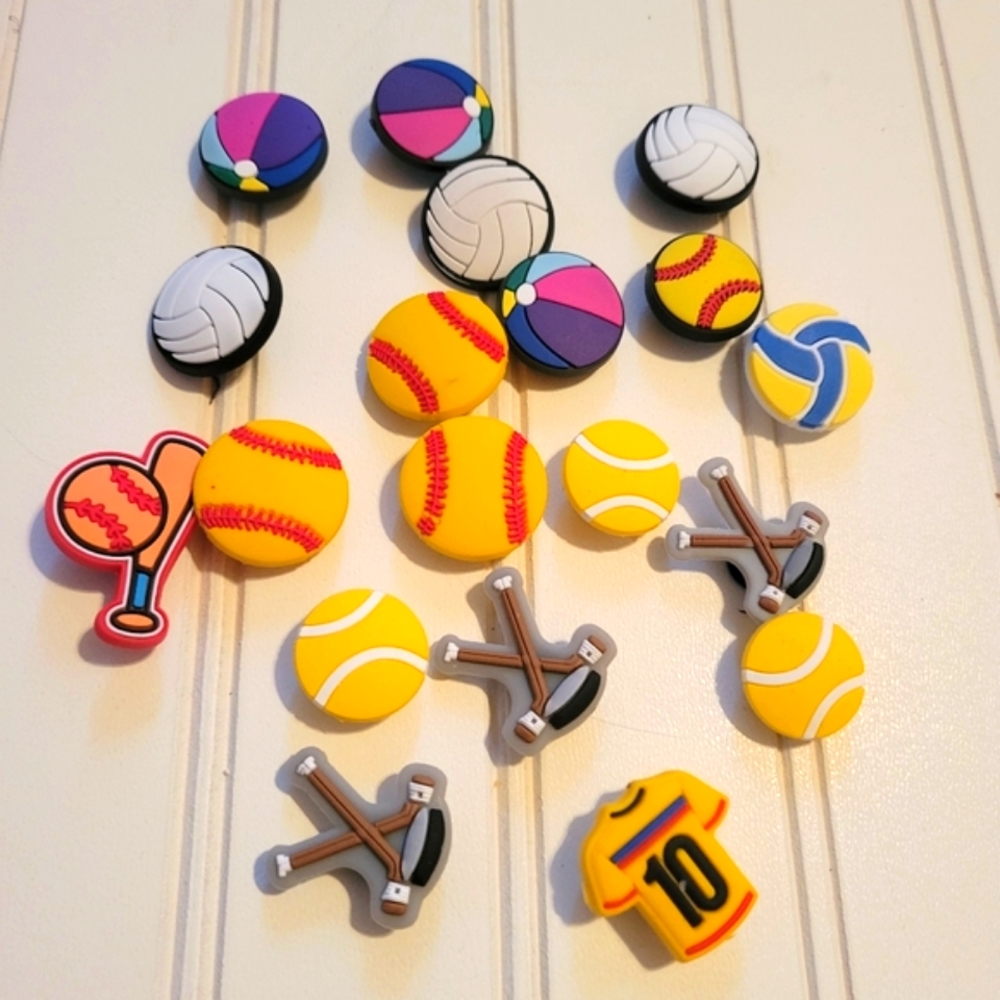 Shoe Charms - Sports Bundle